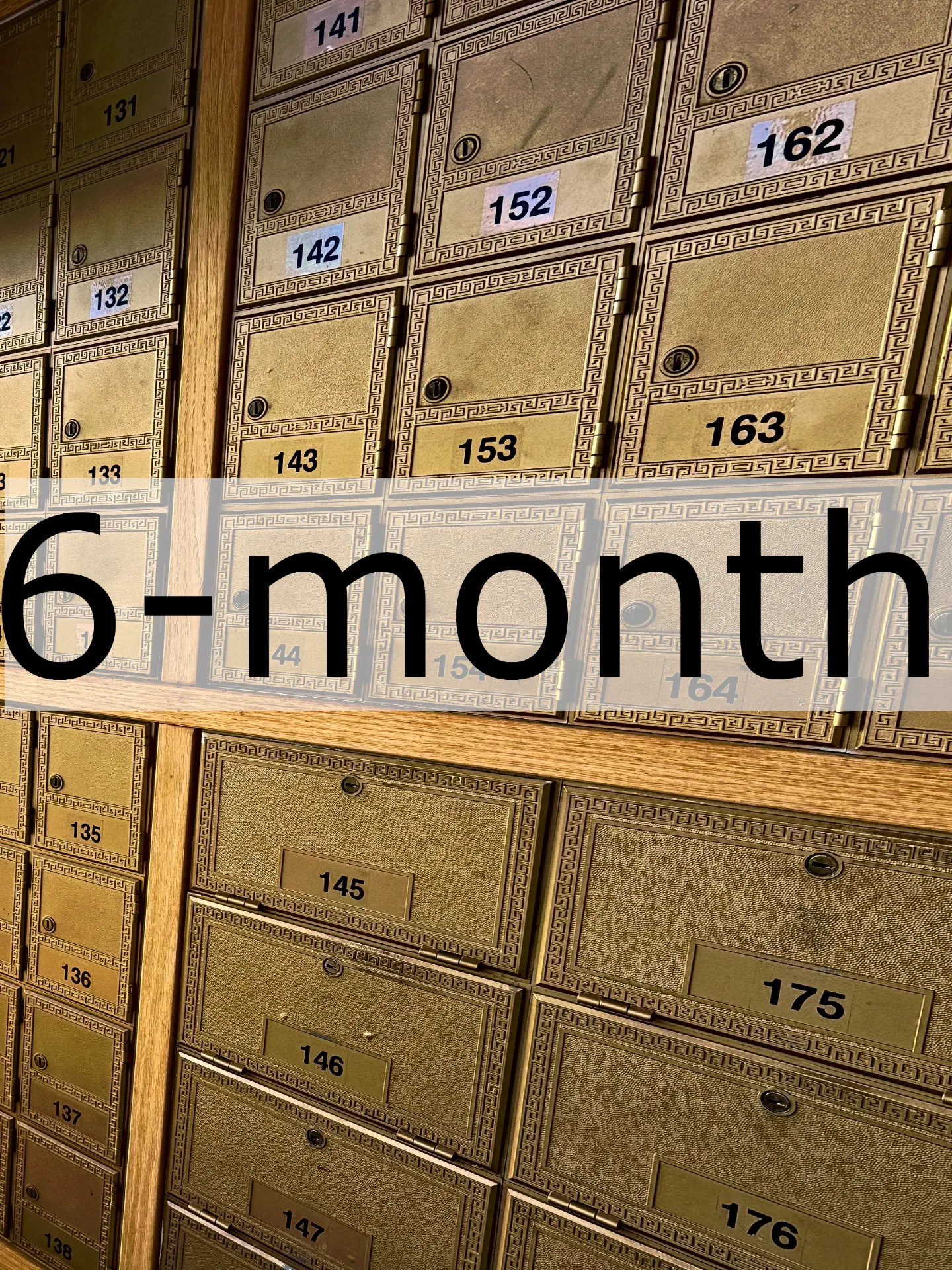 6-month Mailbox Rental (no auto-renewal) (Small)